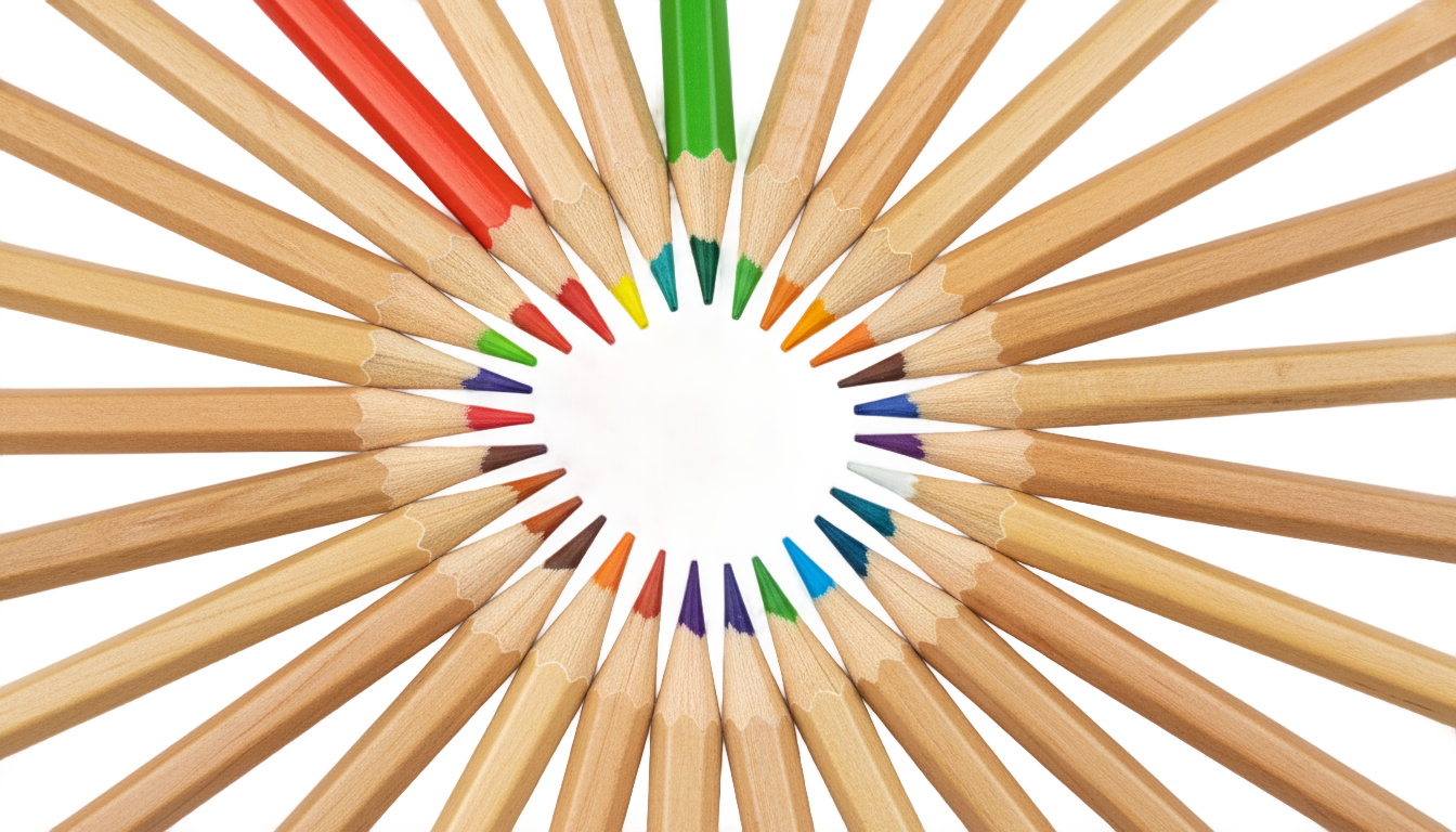 pencil colors png PNG transparent background
