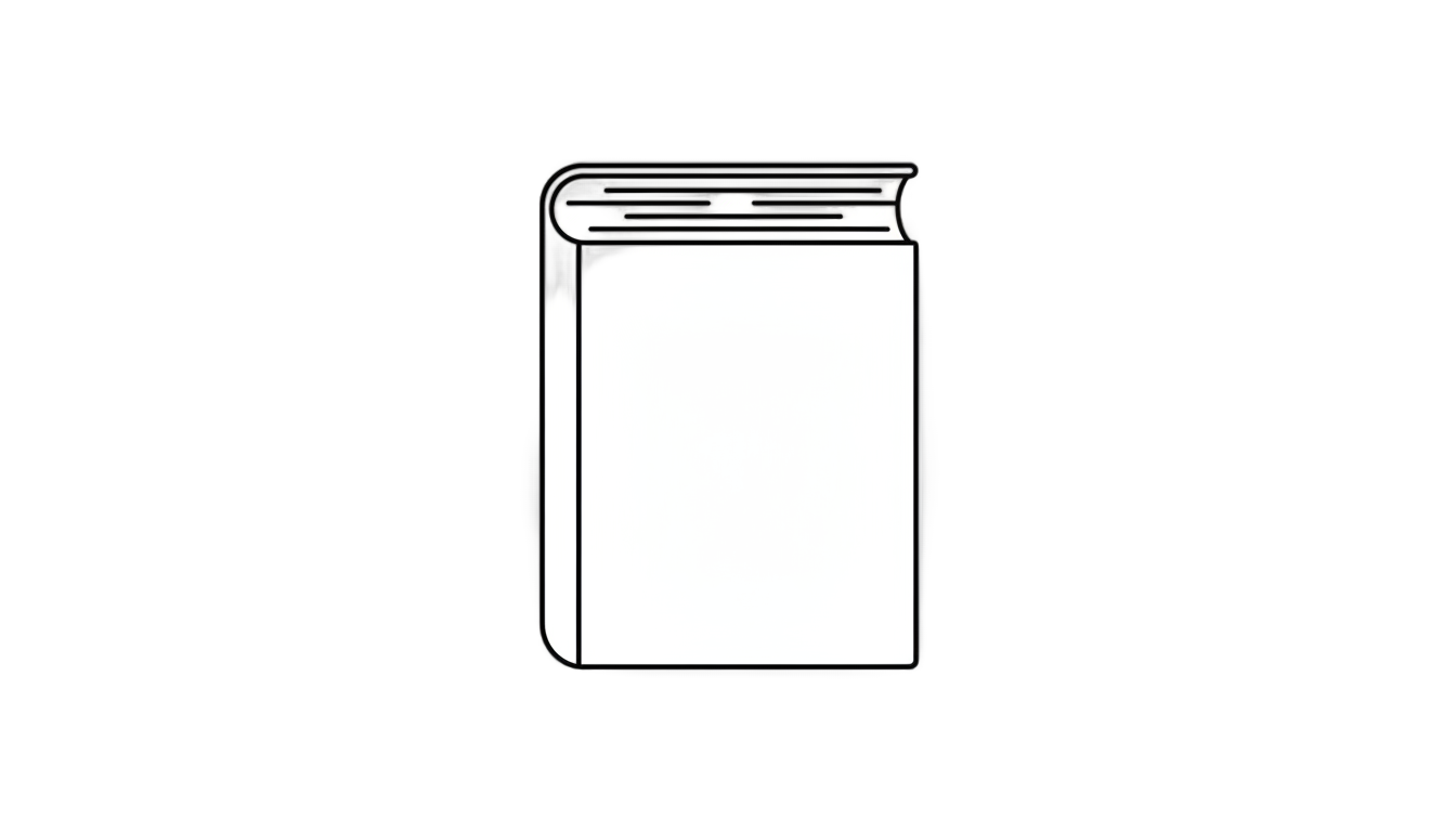 book outline png PNG transparent background