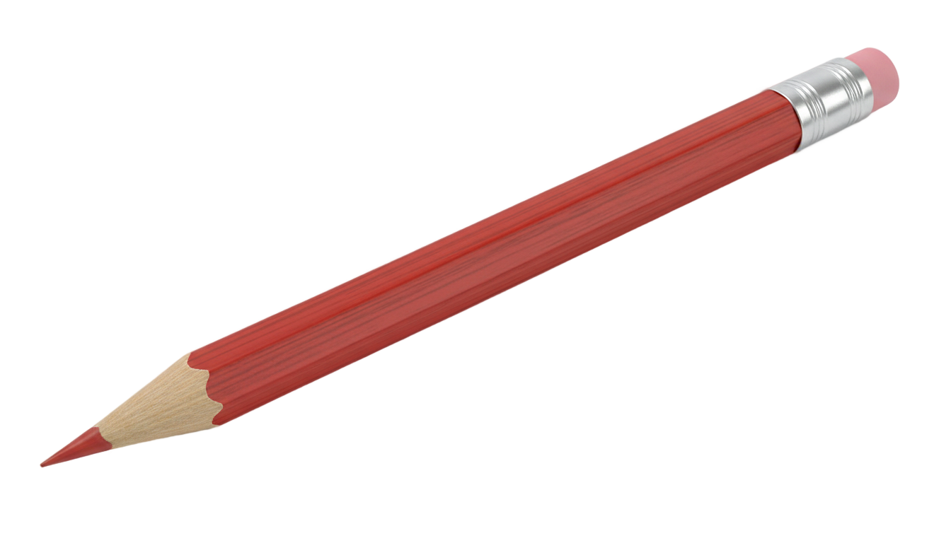 red color pencil png PNG transparent background
