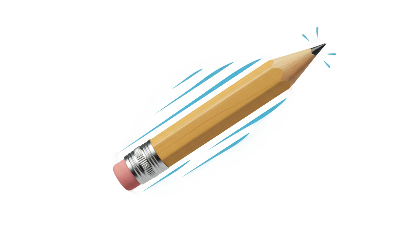 animated pencil png PNG transparent background