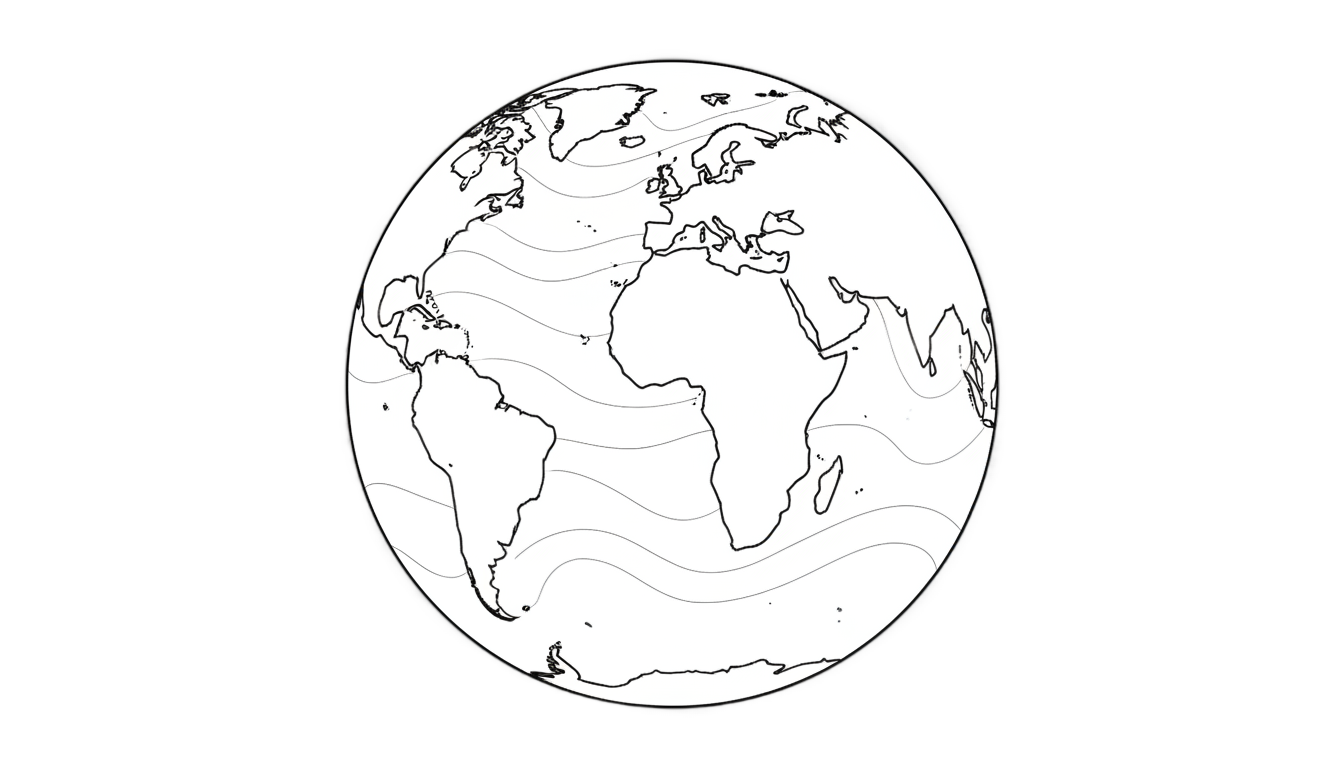 globe outline png PNG transparent background