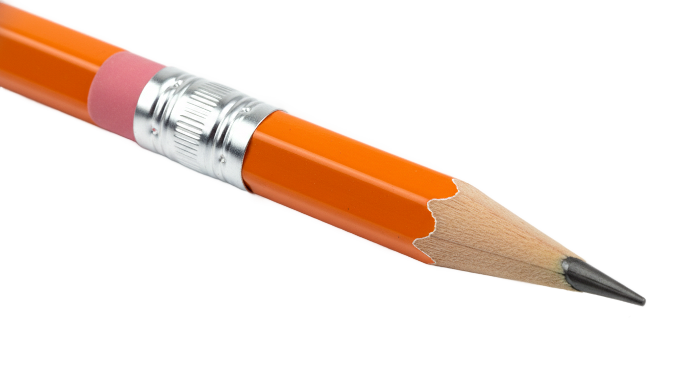 orange pencil png PNG transparent background