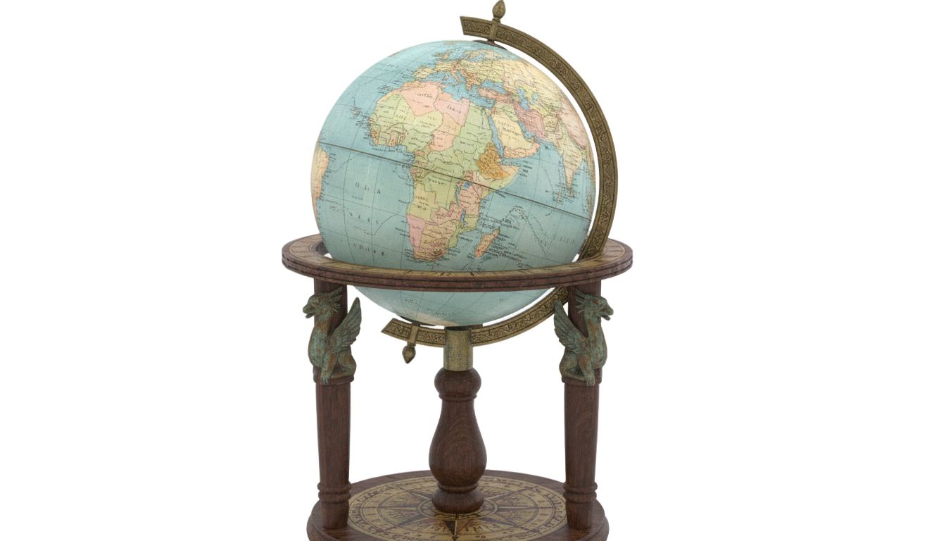 aesthetic globe png PNG transparent background
