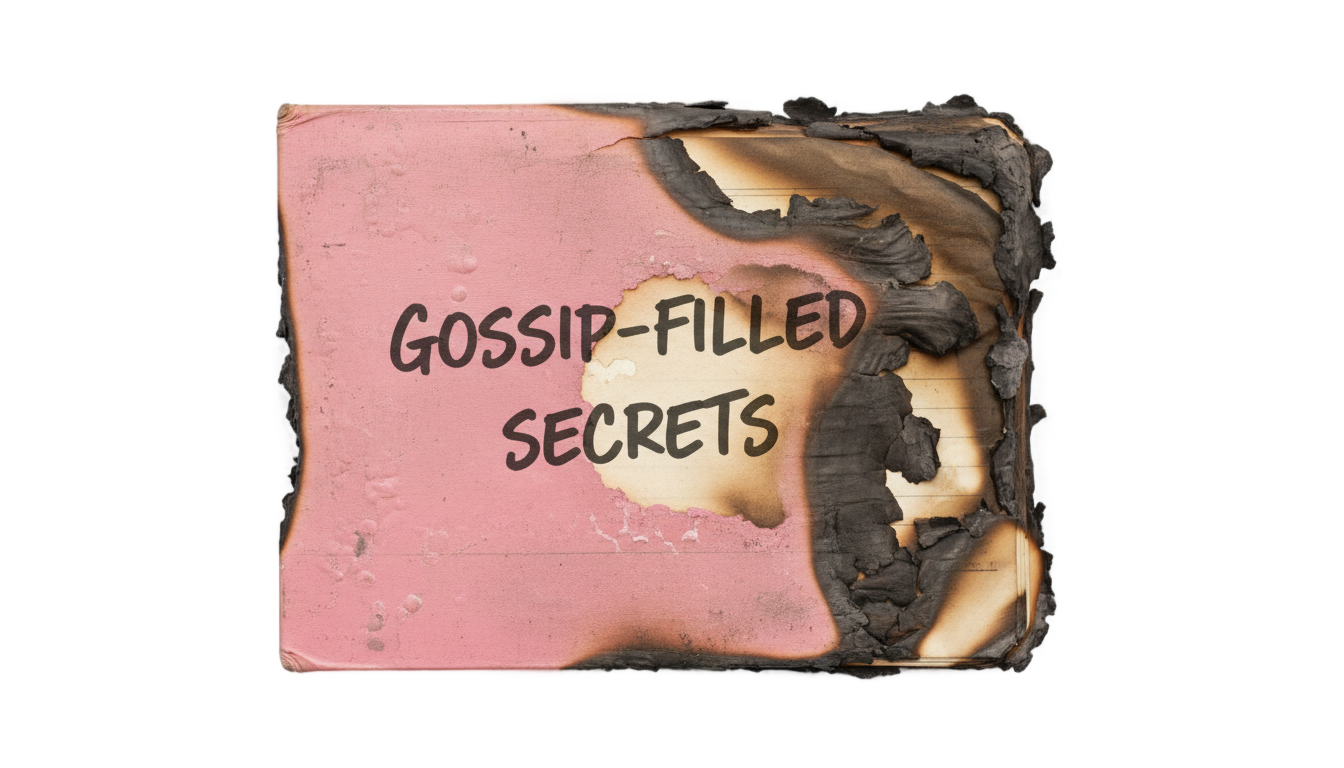burn book png PNG transparent background