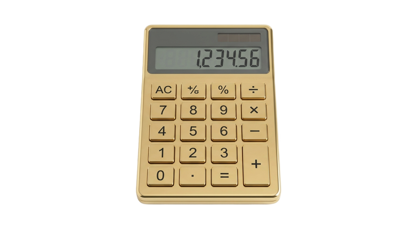 png gold price calculator PNG transparent background
