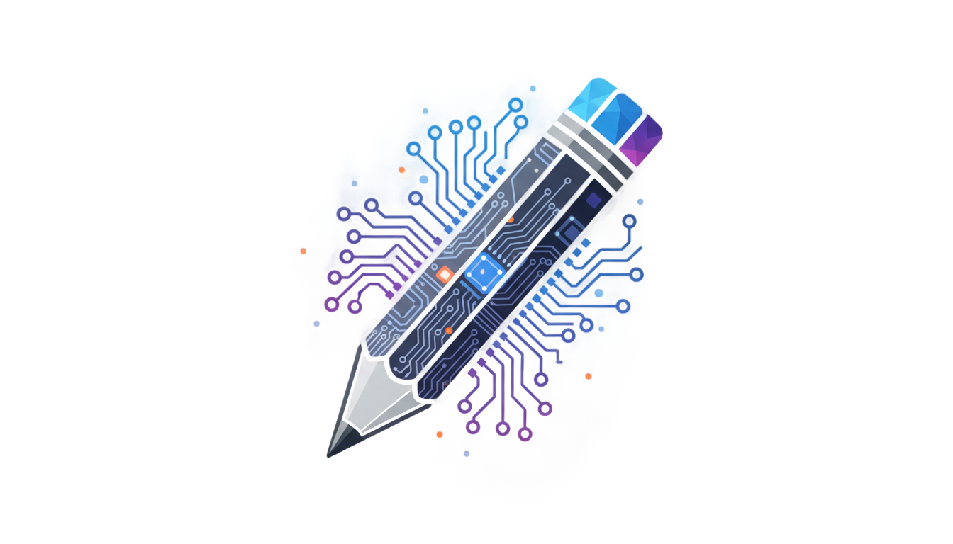 pencil ai logo png PNG transparent background