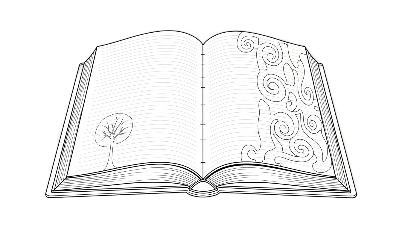 book clipart black and white png PNG transparent background