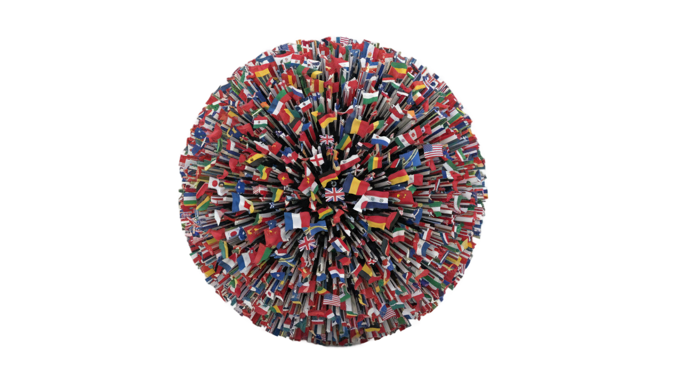 world flags globe png PNG transparent background