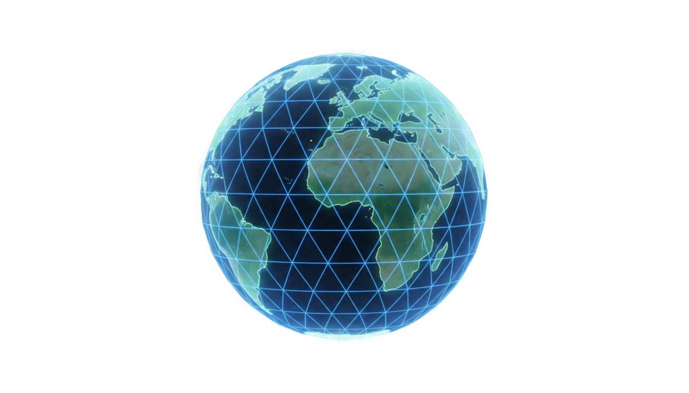globe hologram png PNG transparent background