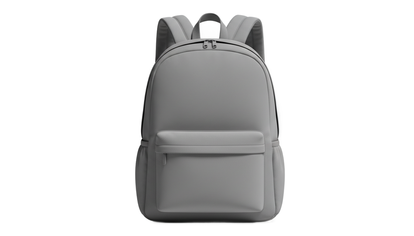 backpack png black and white PNG transparent background