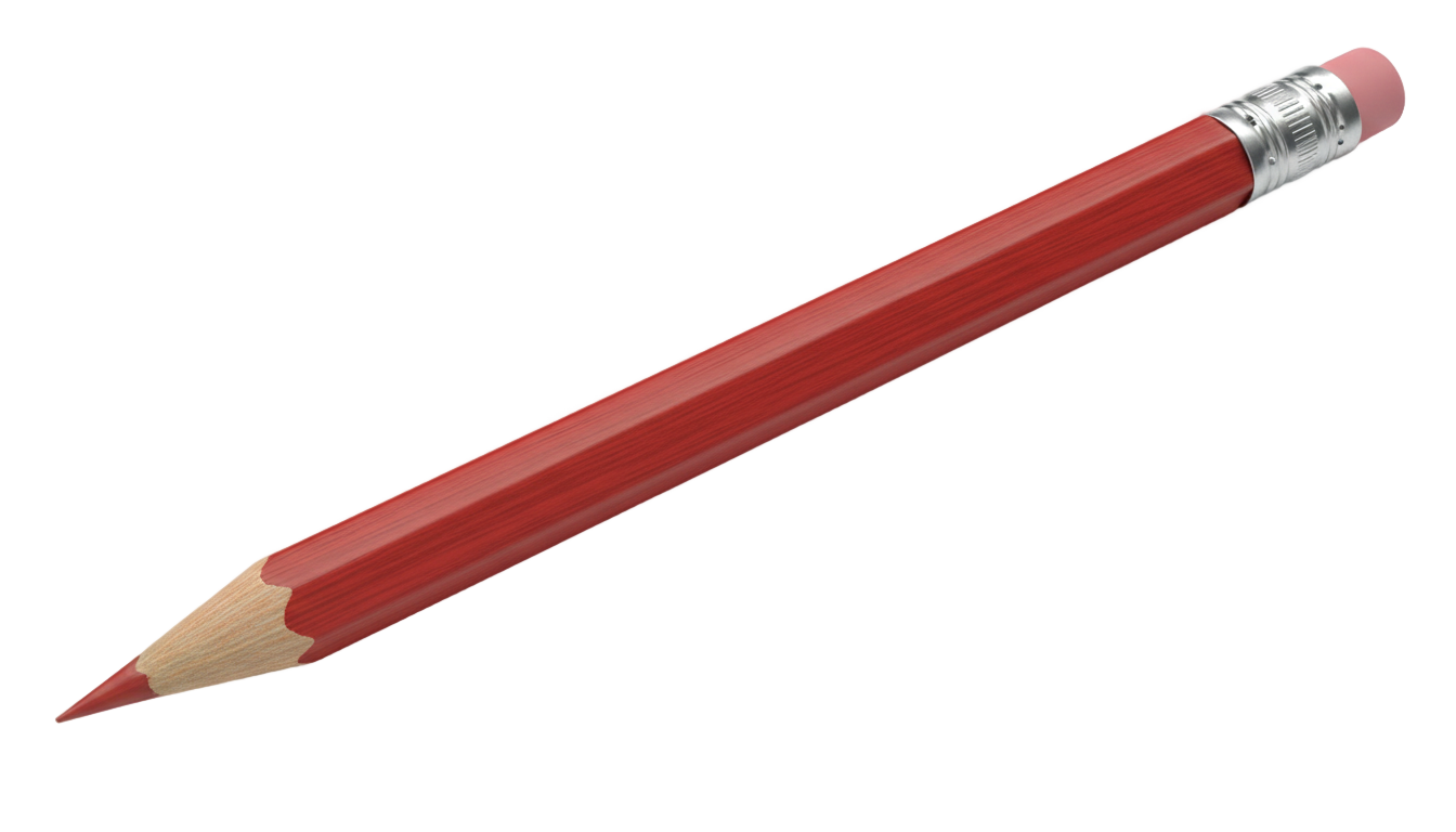 red color pencil png PNG transparent background