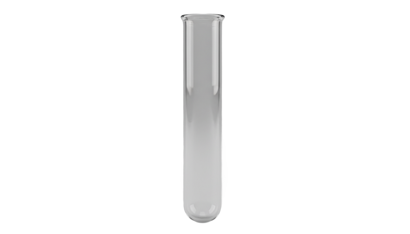 glass test tube png PNG transparent background