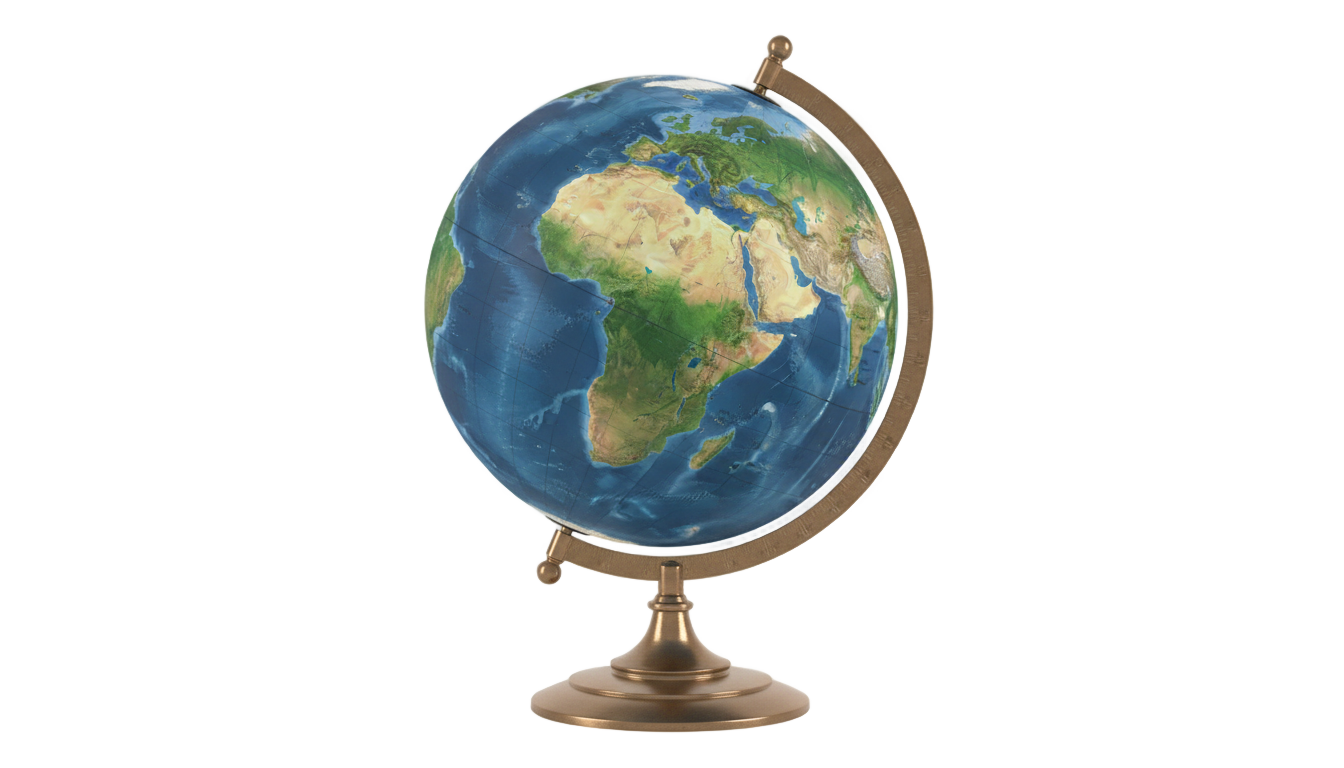 green globe png PNG transparent background