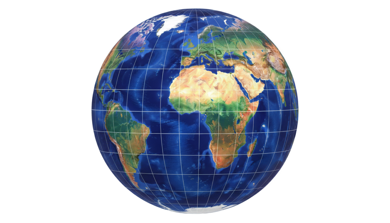 colorful globe png PNG transparent background