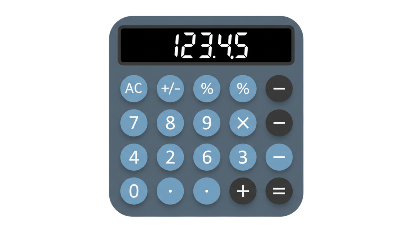 calculator app icon png PNG transparent background