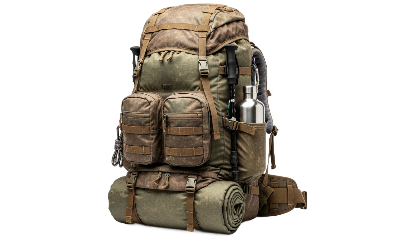 hiking backpack png PNG transparent background