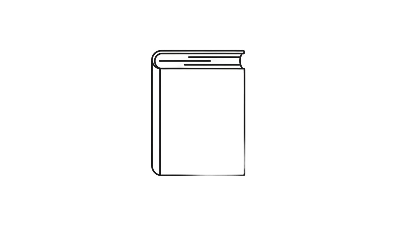 book outline png PNG transparent background