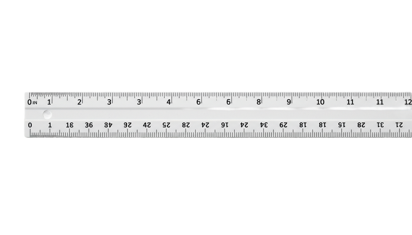 white ruler png PNG transparent background