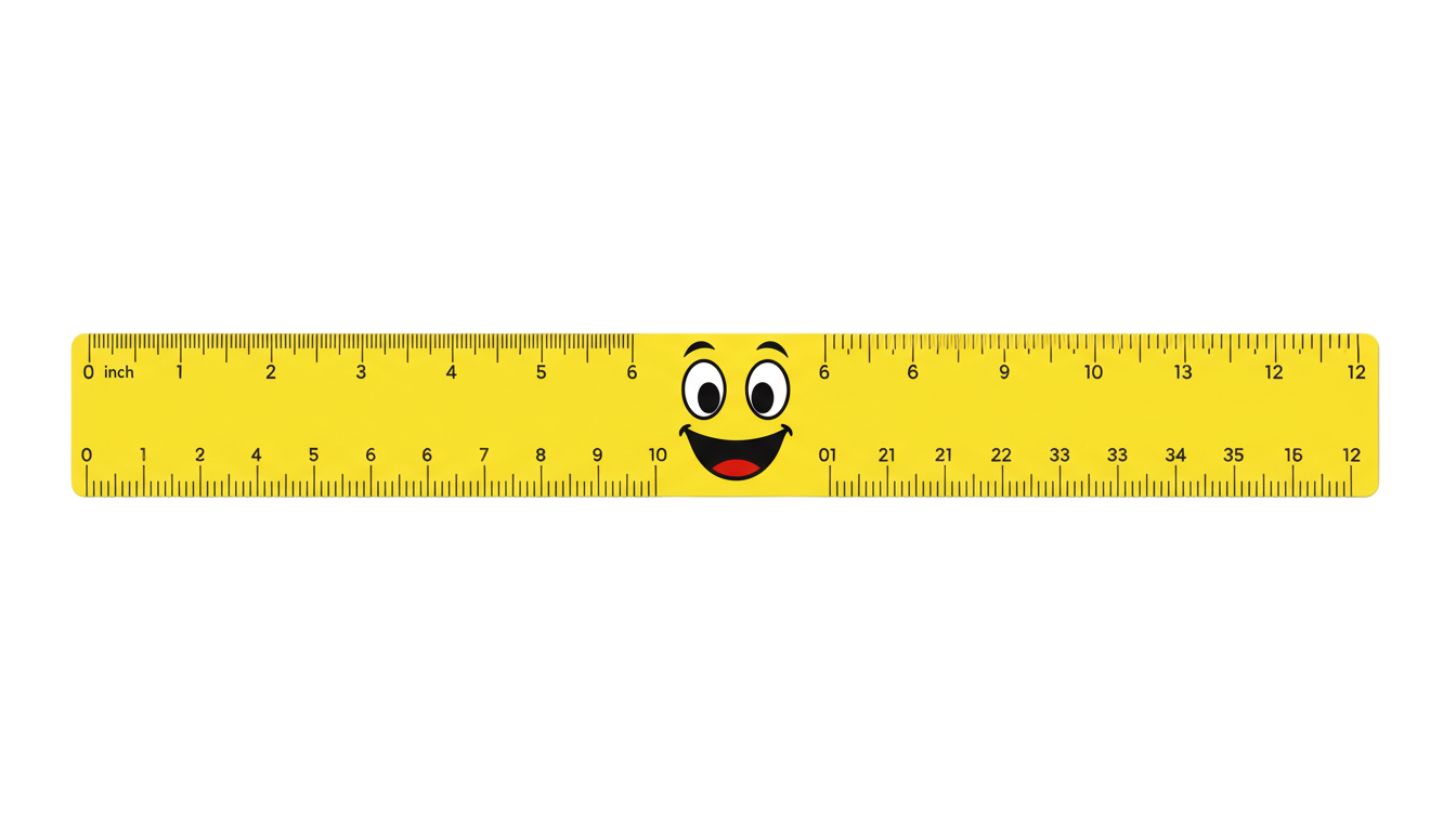 cartoon ruler png PNG transparent background