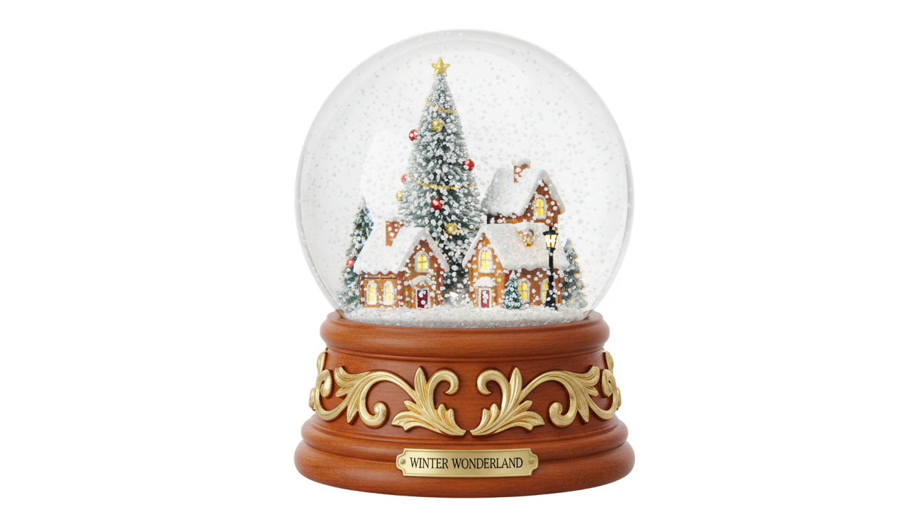 christmas globe png PNG transparent background