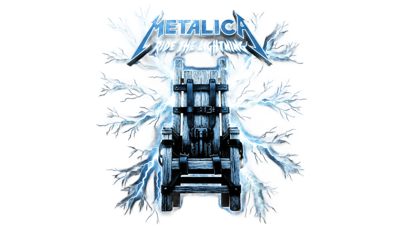 metallica ride the lightning logo png PNG transparent background