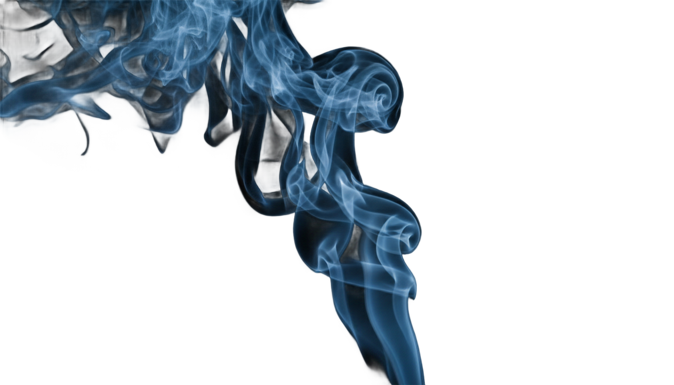 light blue smoke png PNG transparent background