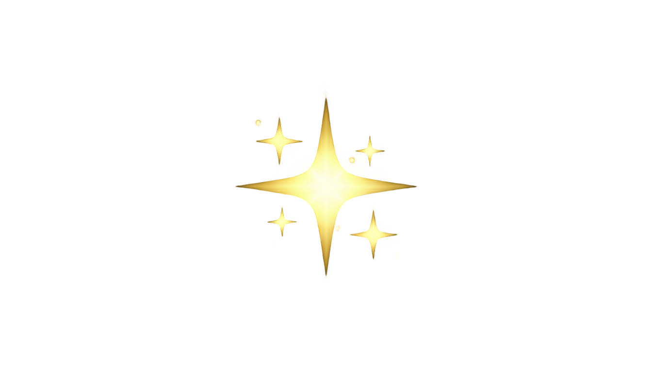 sparkle emoji png PNG transparent background