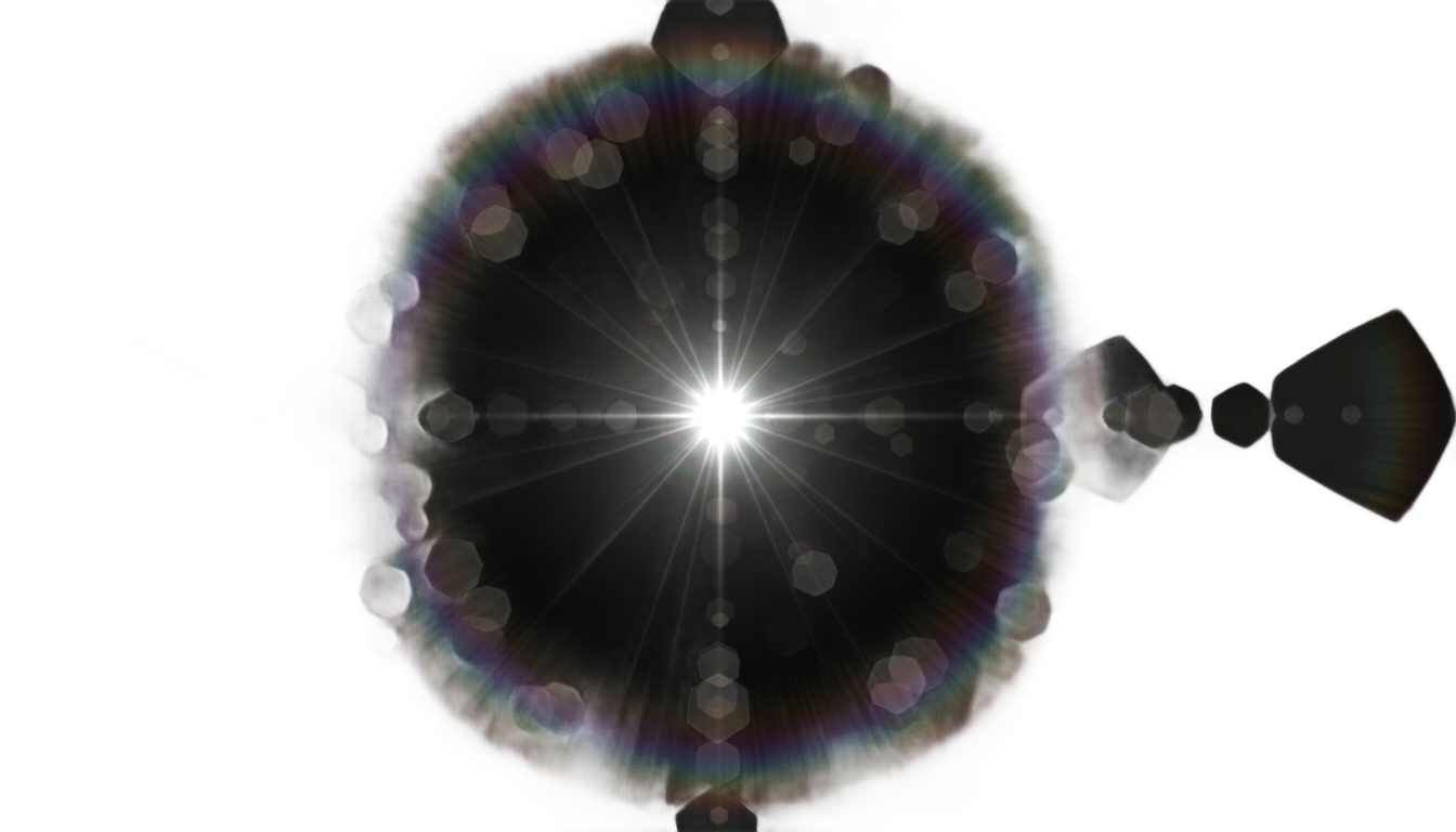 lens flare texture png PNG transparent background