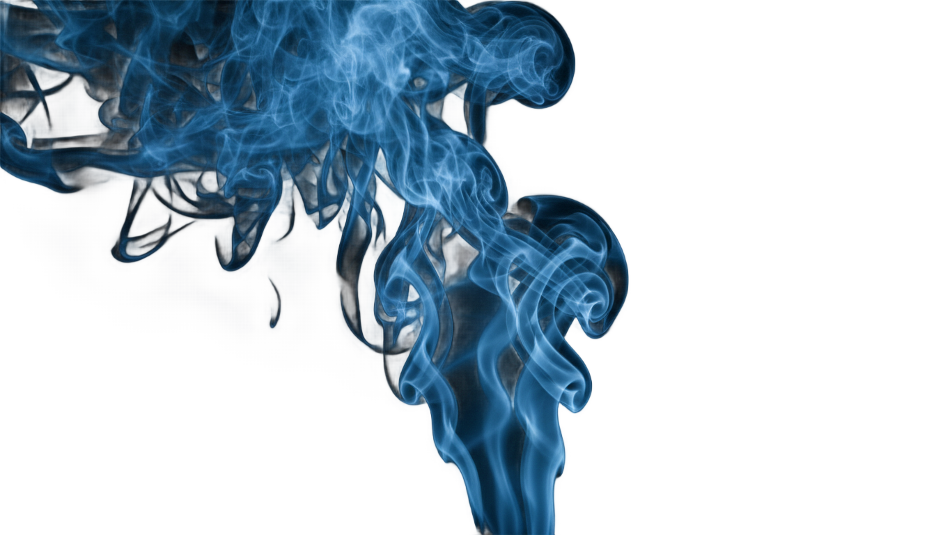 light blue smoke png PNG transparent background