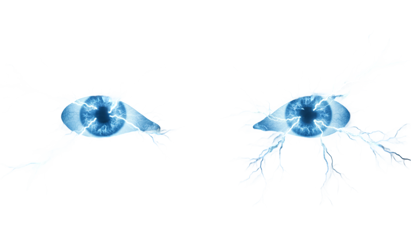 lightning eyes png PNG transparent background