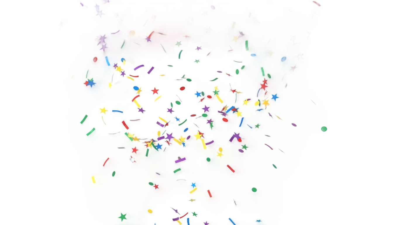 confetti sprinkles png PNG transparent background