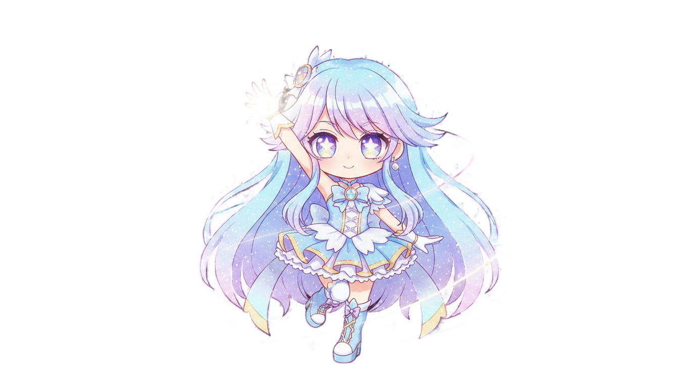sparkle chibi png hsr PNG transparent background