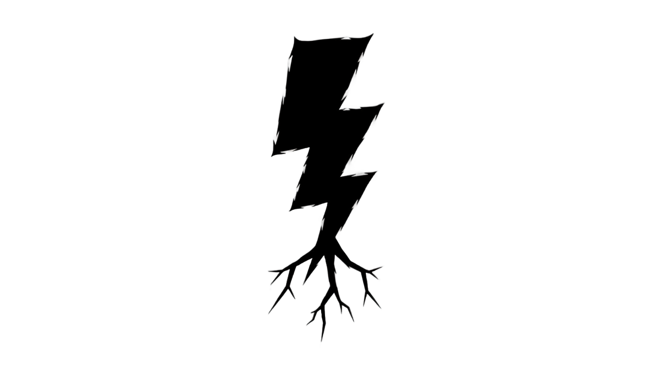 lightning silhouette png PNG transparent background