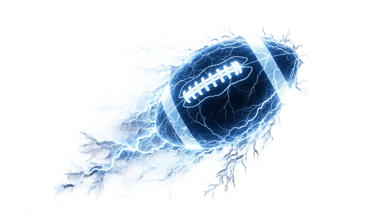 football lightning bolt png PNG transparent background