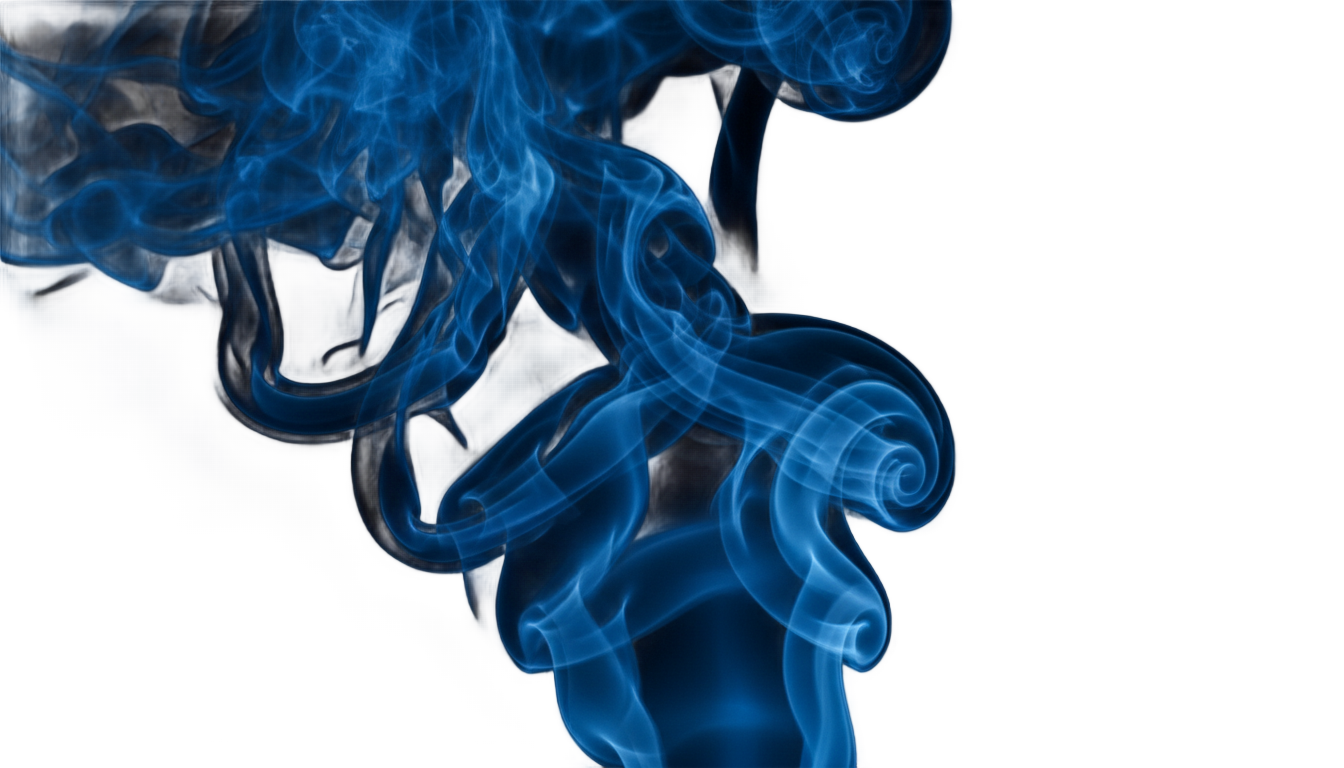 blue smoke png PNG transparent background