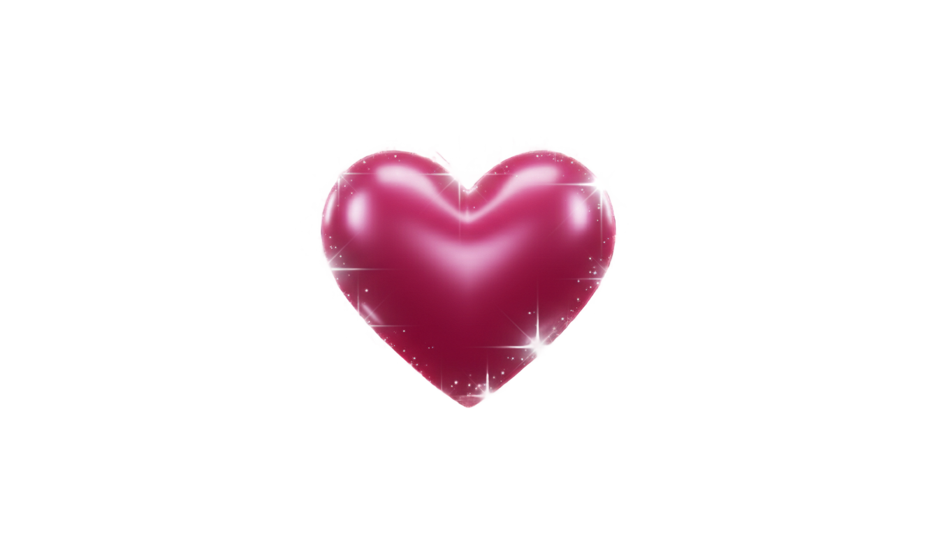 sparkle heart emoji png PNG transparent background