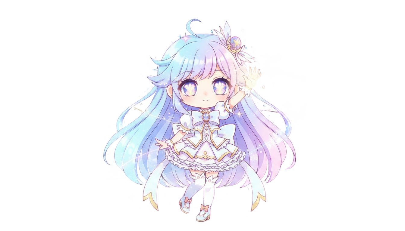 sparkle chibi png hsr PNG transparent background