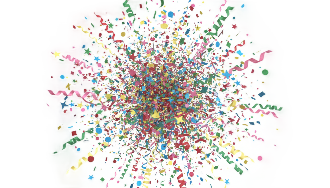 confetti explosion gif png PNG transparent background