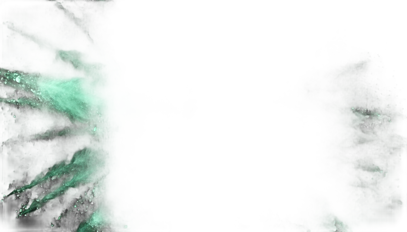 green powder explosion png PNG transparent background