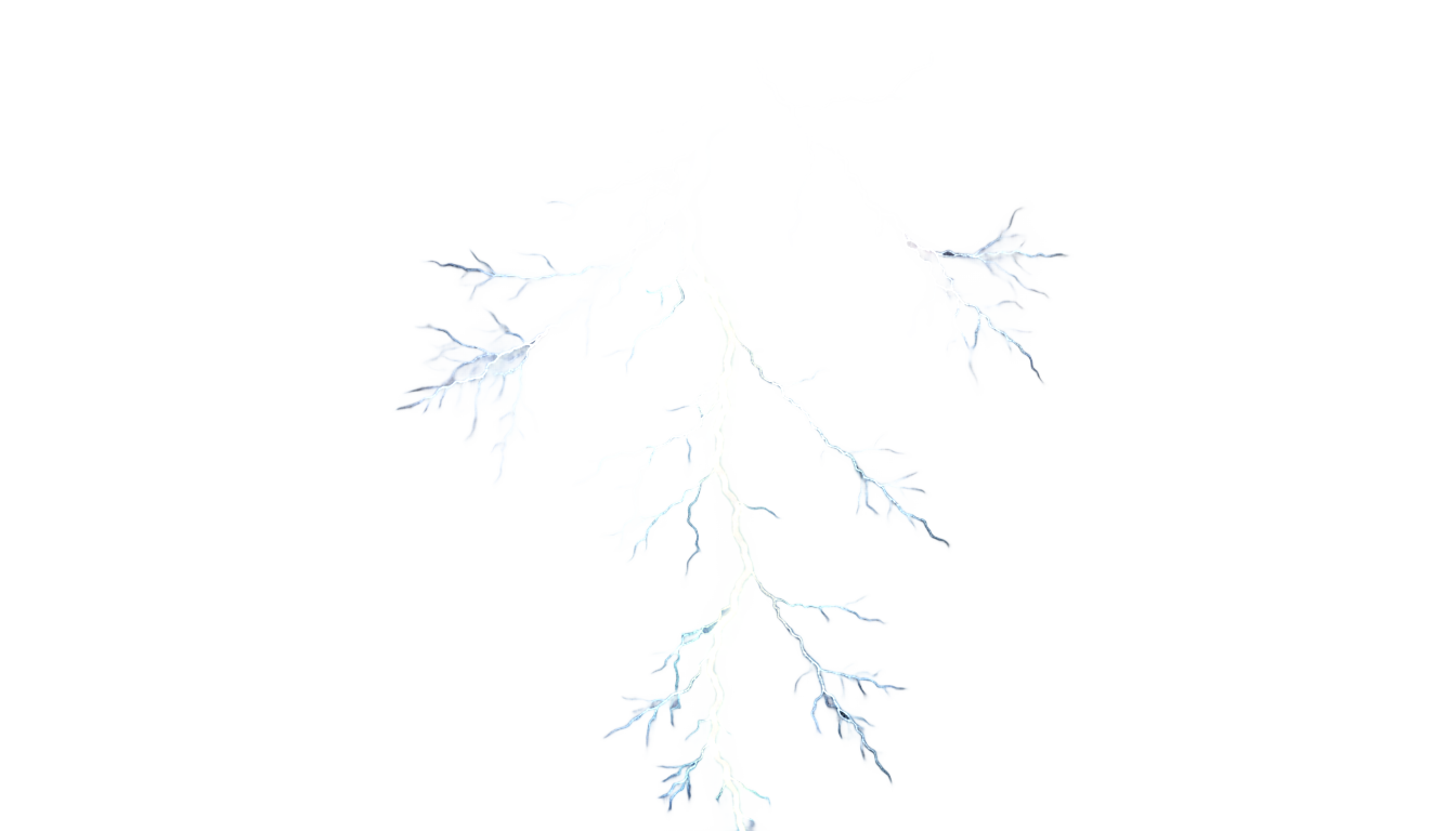 neon lightning png PNG transparent background