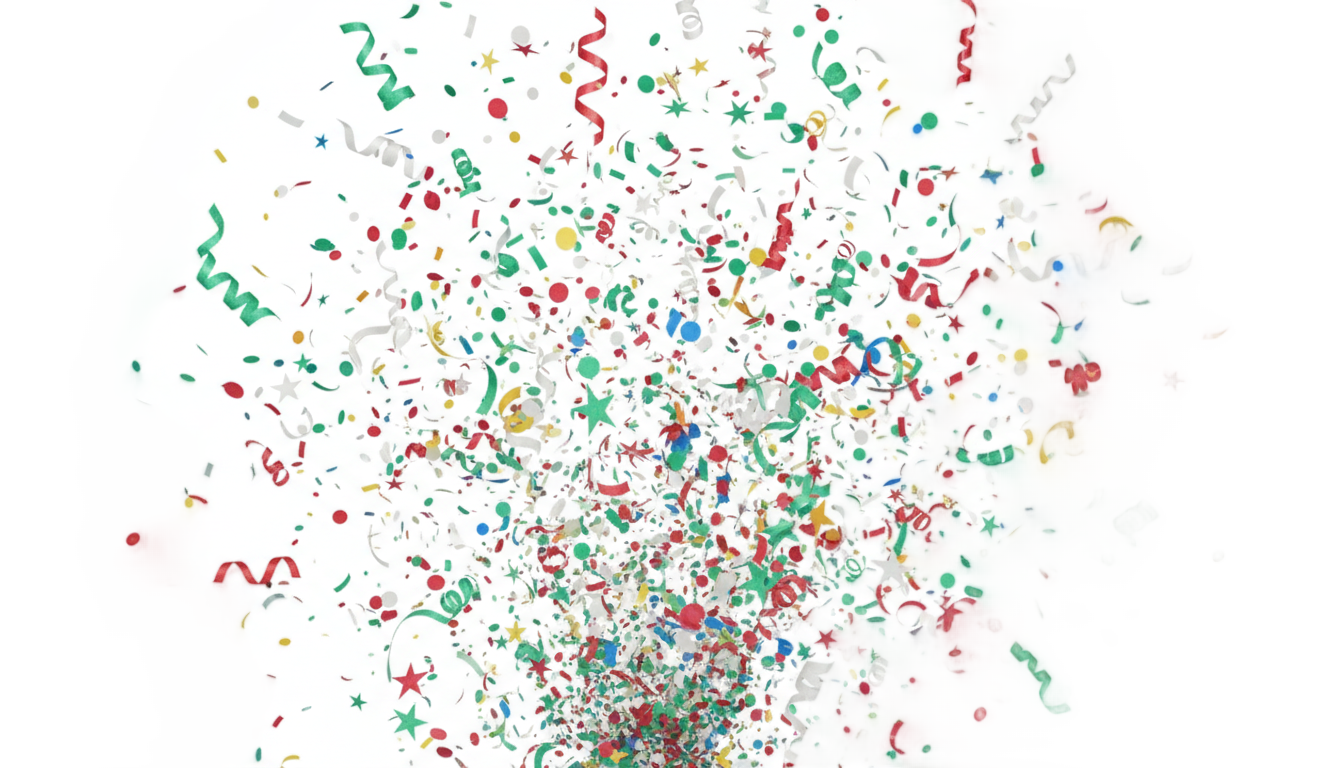 confetti mexico png PNG transparent background