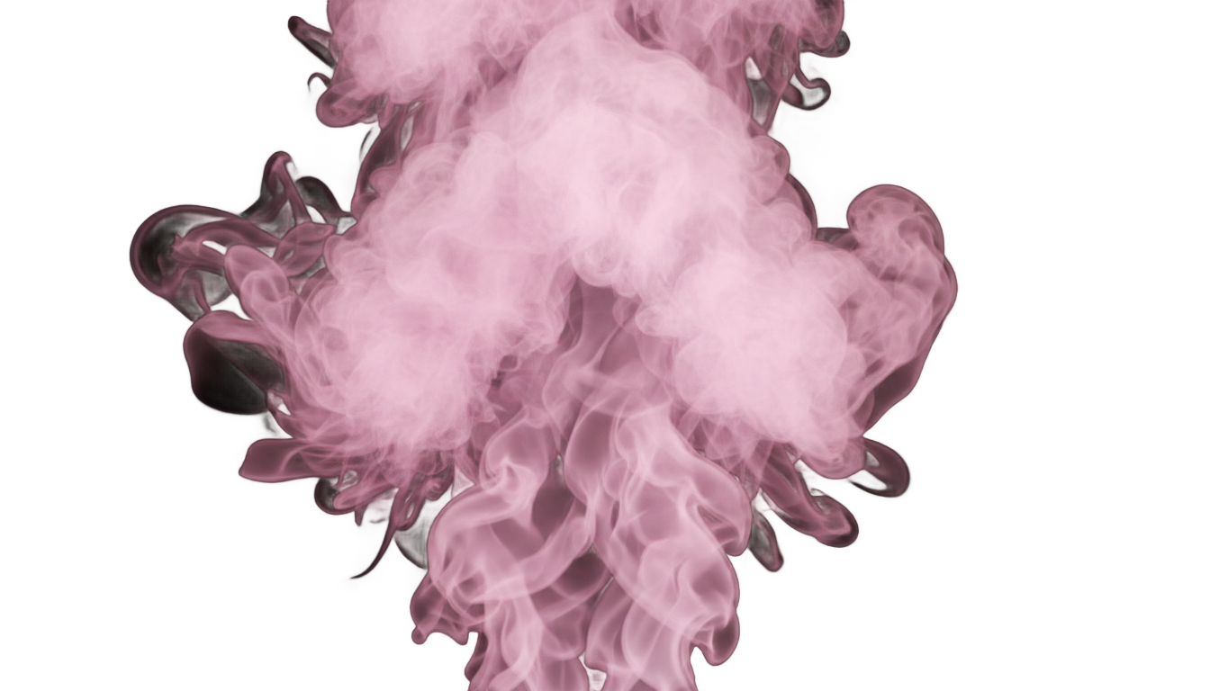 pink smoke png PNG transparent background