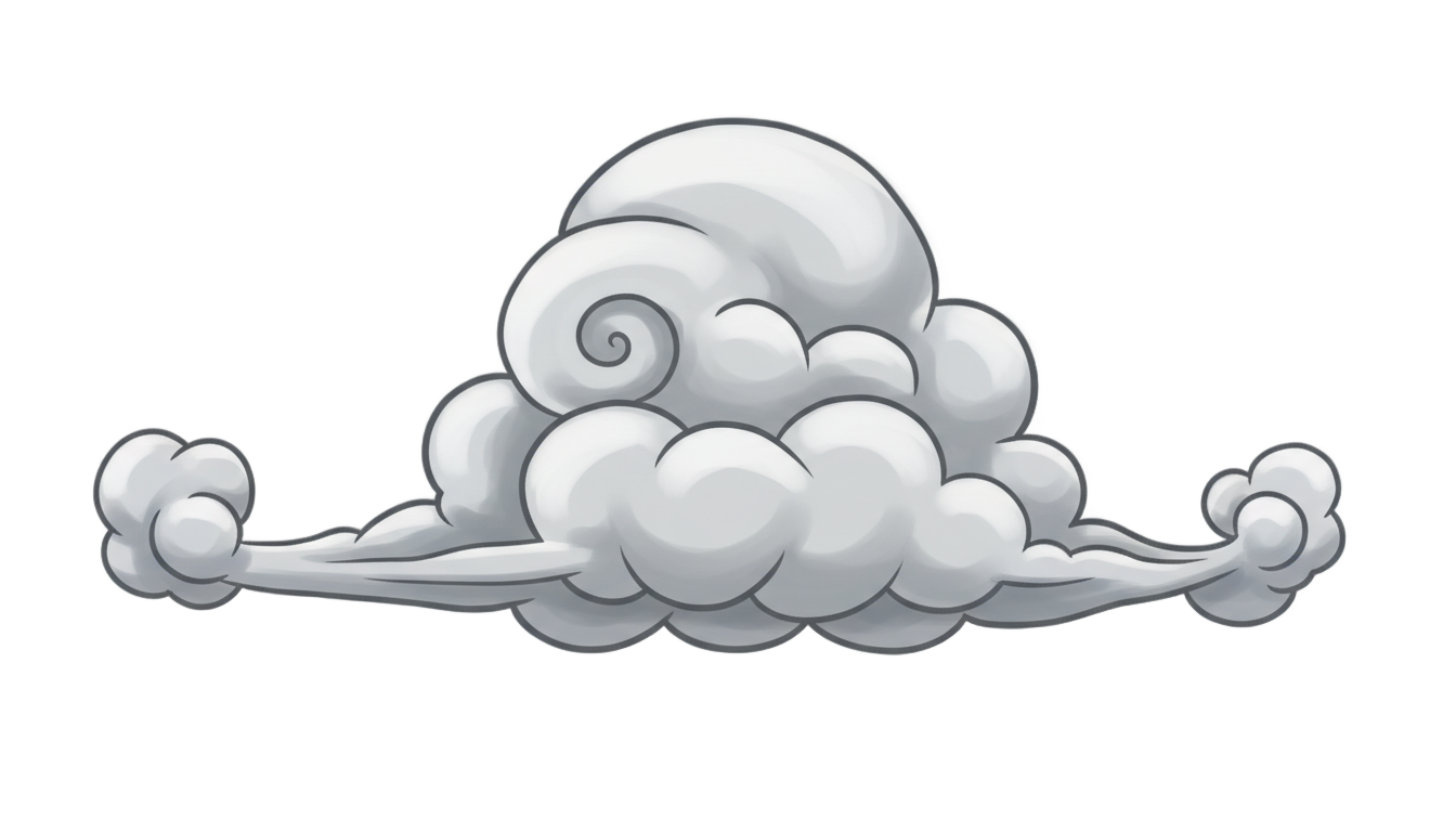 cartoon smoke png PNG transparent background