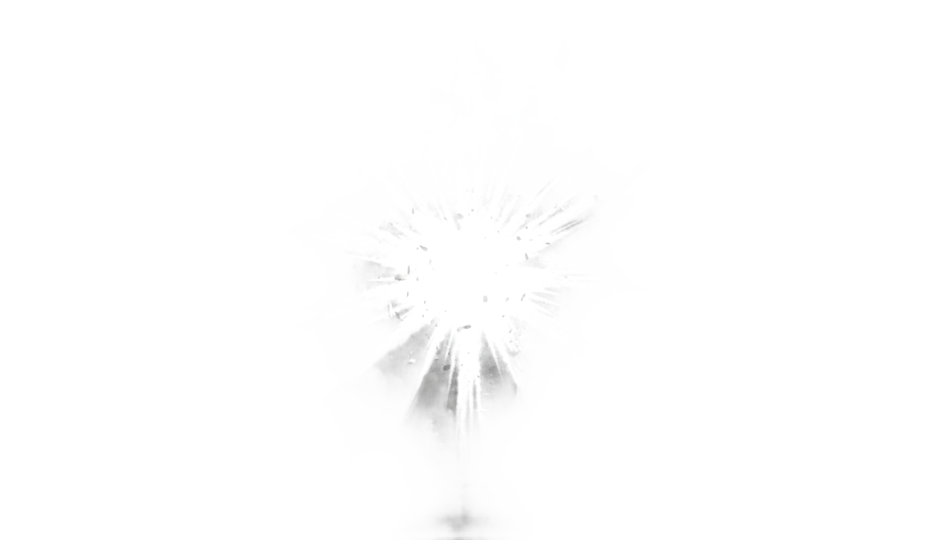 black and white explosion png PNG transparent background