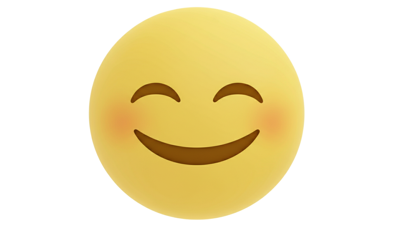 smiley content png PNG transparent background