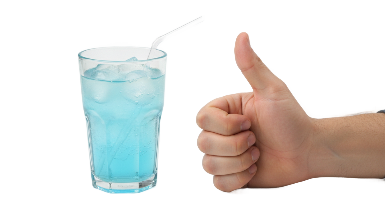 thumbs up drink png PNG transparent background