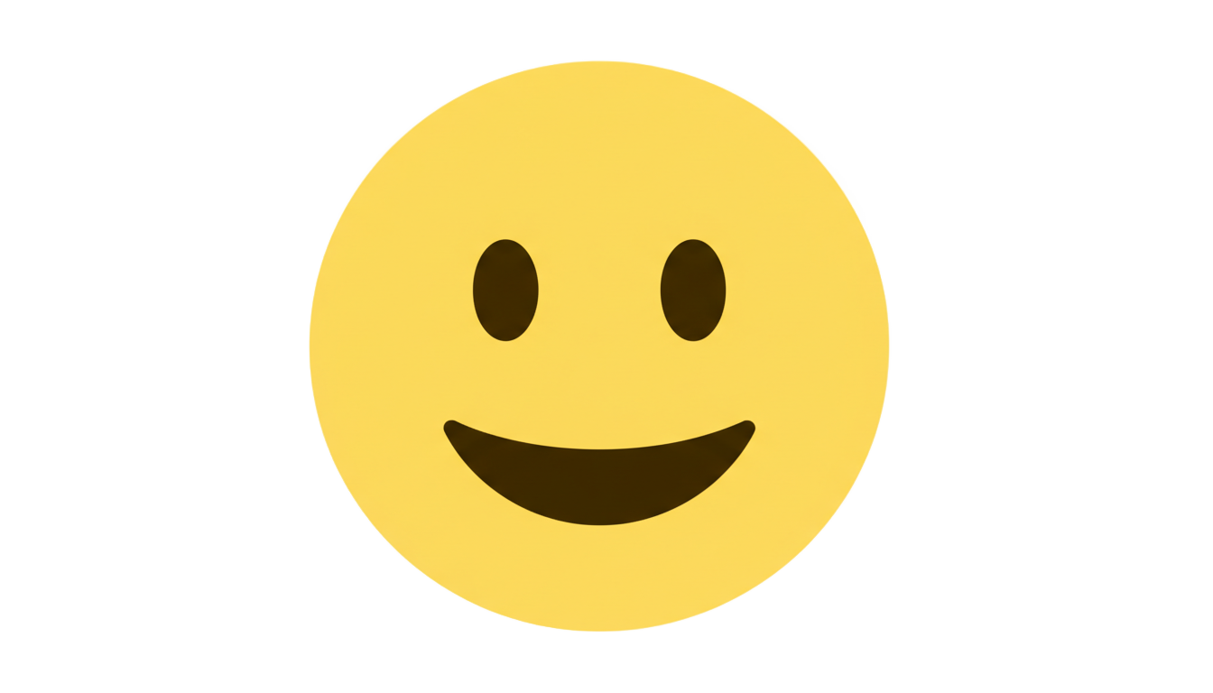 happy smiley face png PNG transparent background
