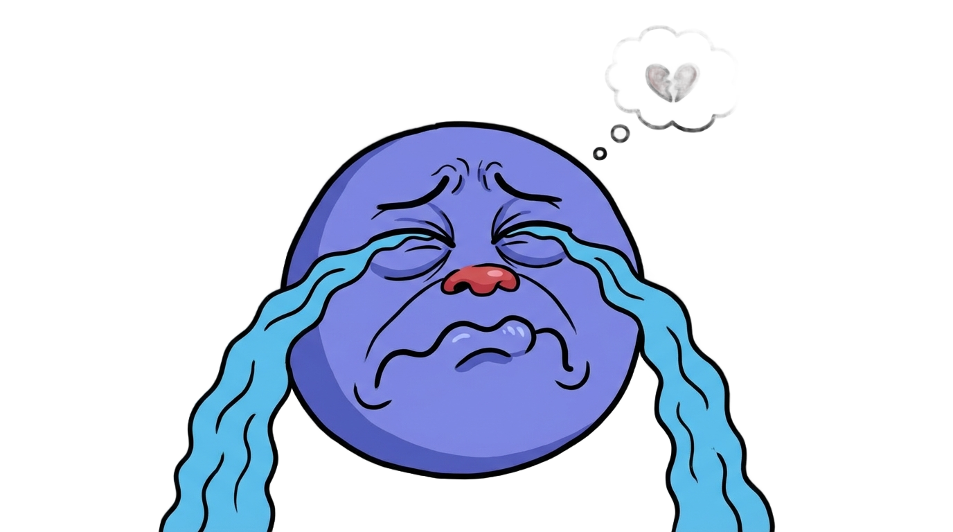 funny crying face png PNG transparent background