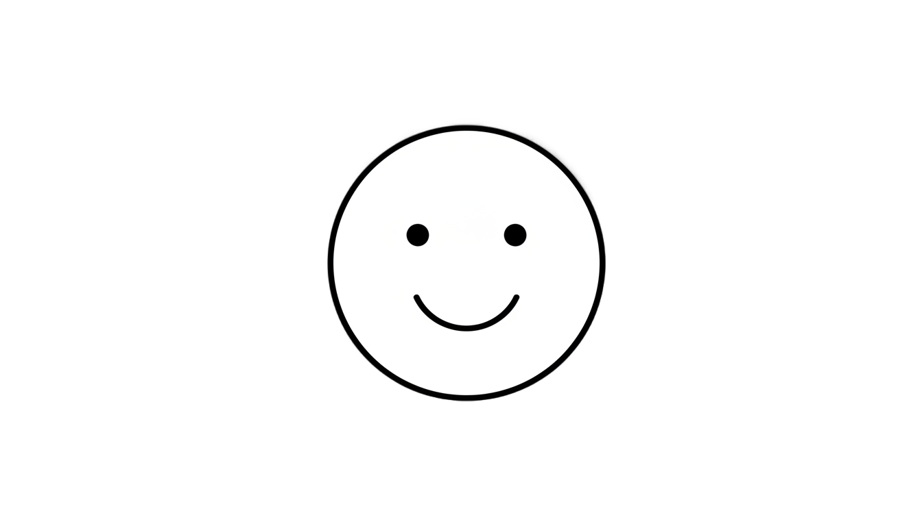 smiley face outline png PNG transparent background