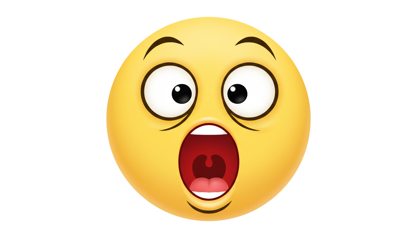 surprised face png PNG transparent background